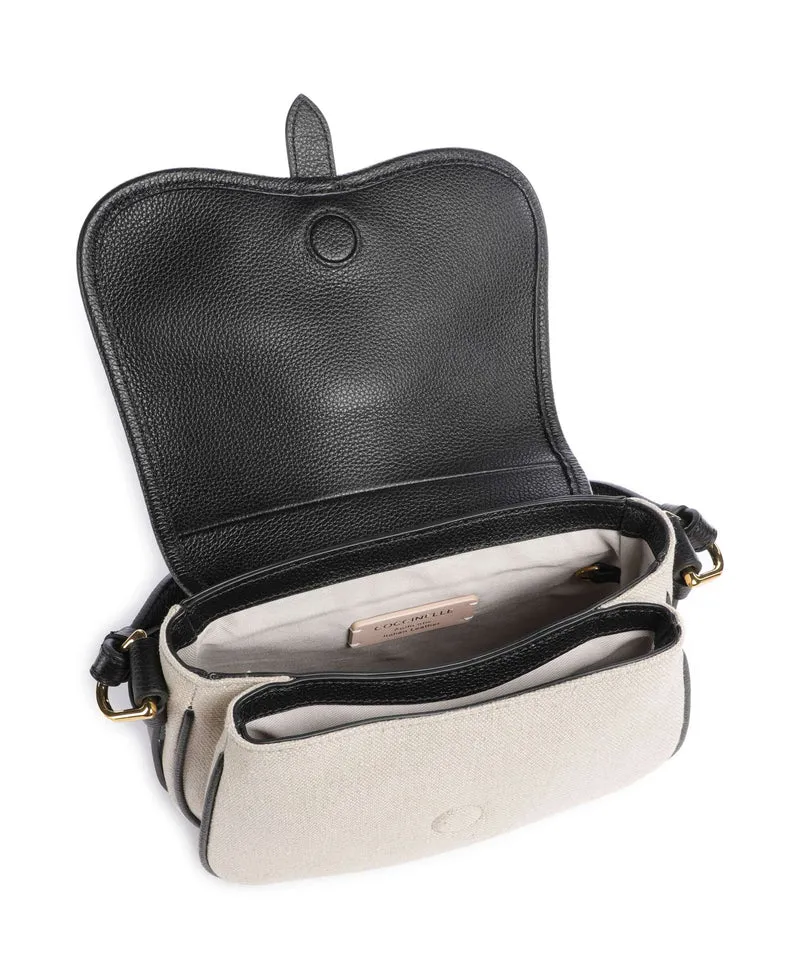 Coccinelle Mavery Canvas Bolso de mano natural/noir