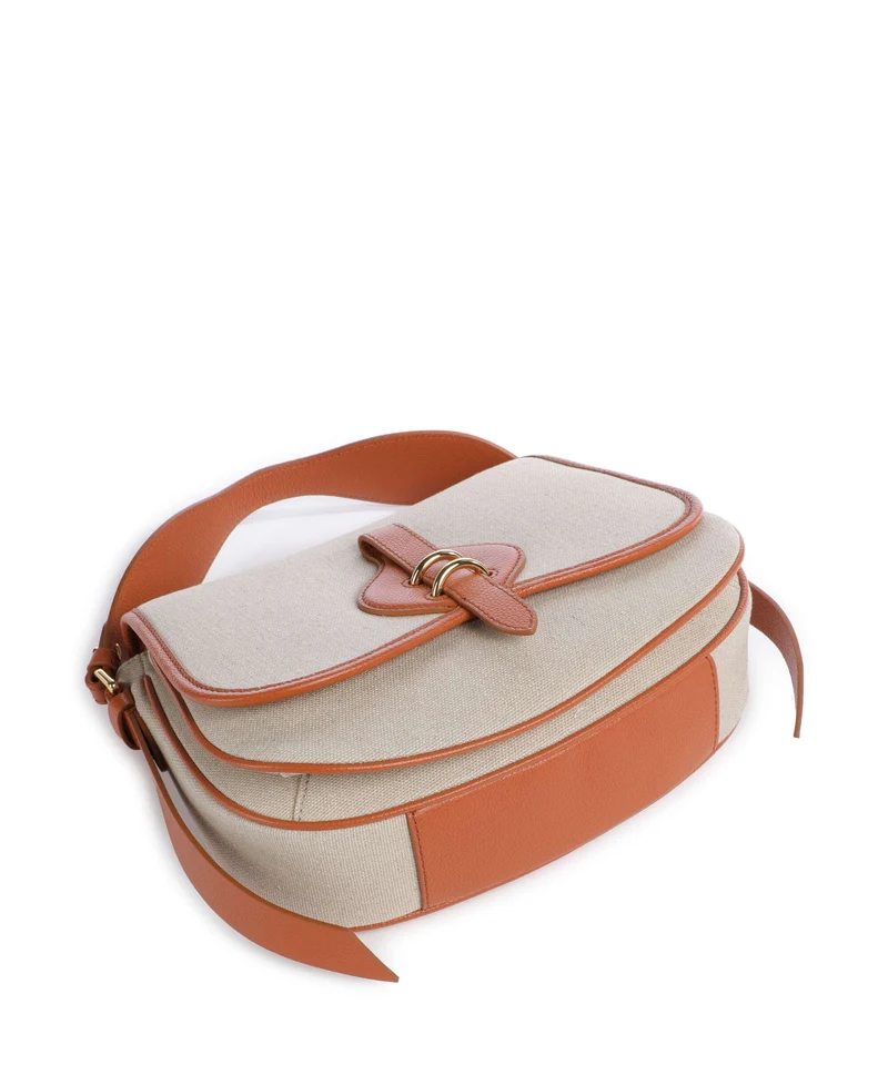 Coccinelle Mavery Canvas Bolso de mano natural/crab