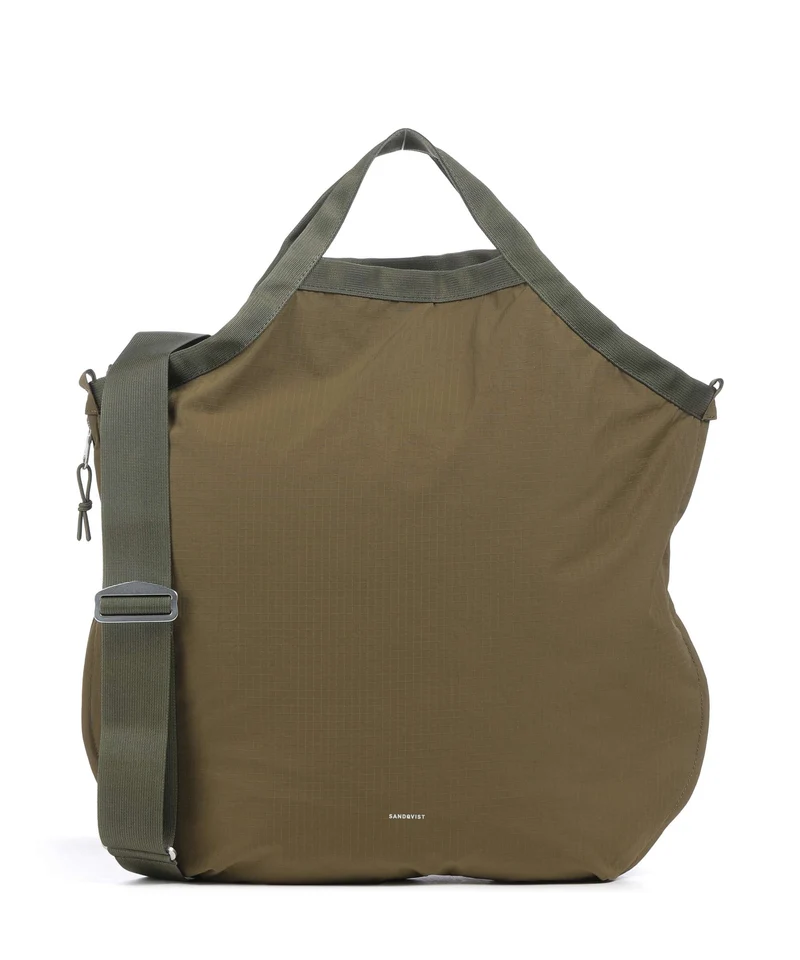 Sandqvist Grid Bolso de mano olive