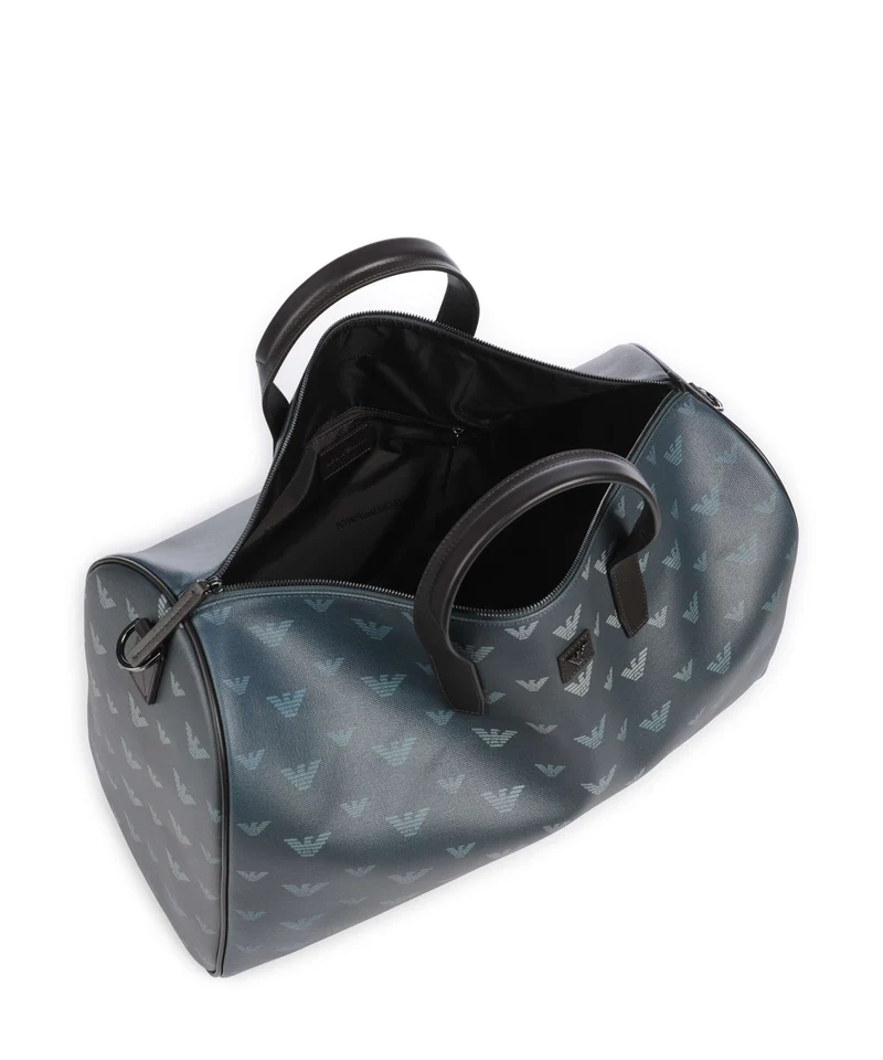 Emporio Armani Special Minorca Bolsa de fin de semana blu/eagle all over