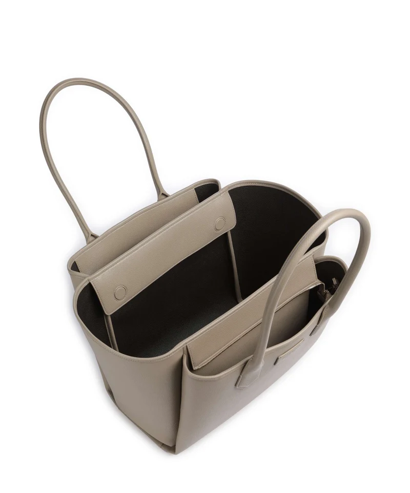 Emporio Armani Odette Bolsa shopping creta/moka
