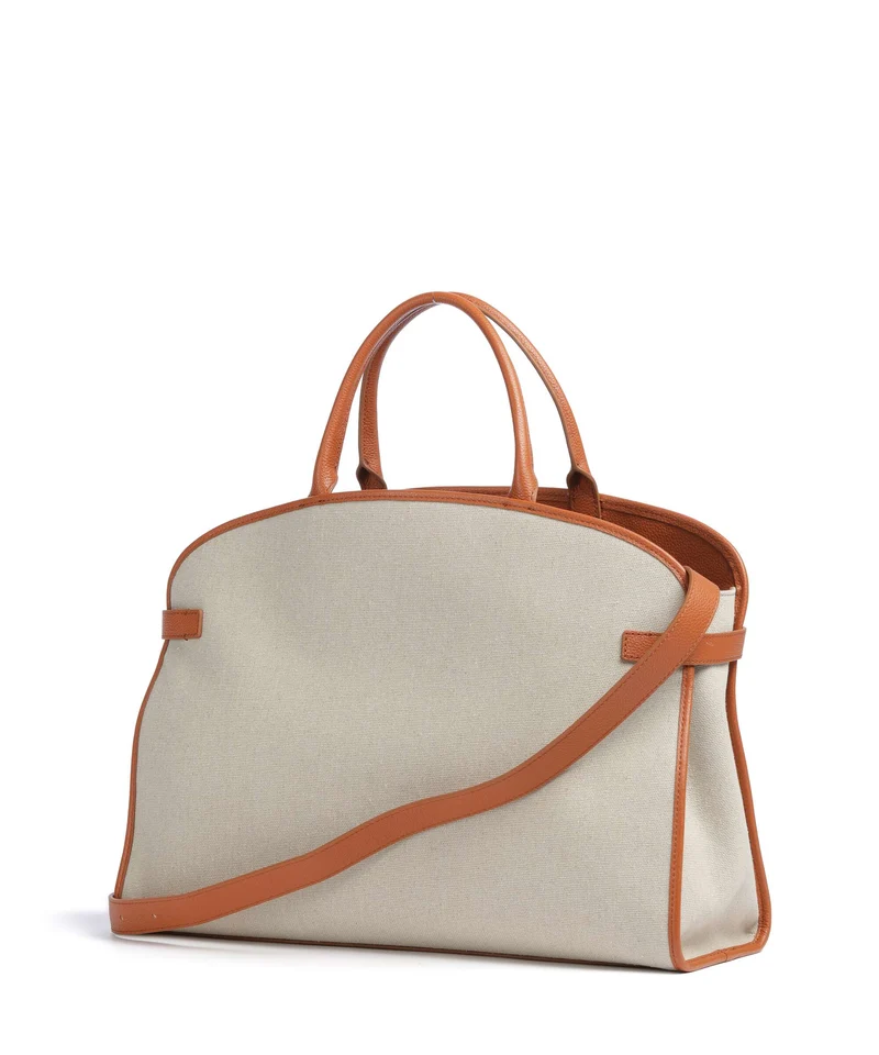 Coccinelle Sabine Canvas Bolso de mano natural/crab