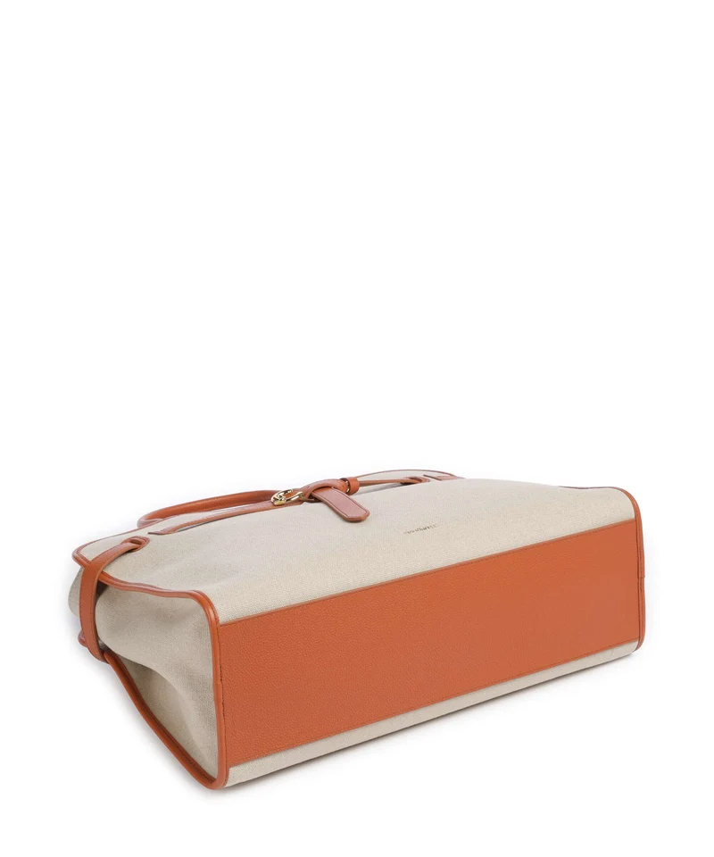 Coccinelle Sabine Canvas Bolso de mano natural/crab