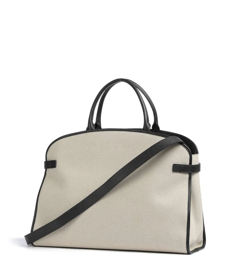 Coccinelle Sabine Canvas Bolso de mano natural/noir
