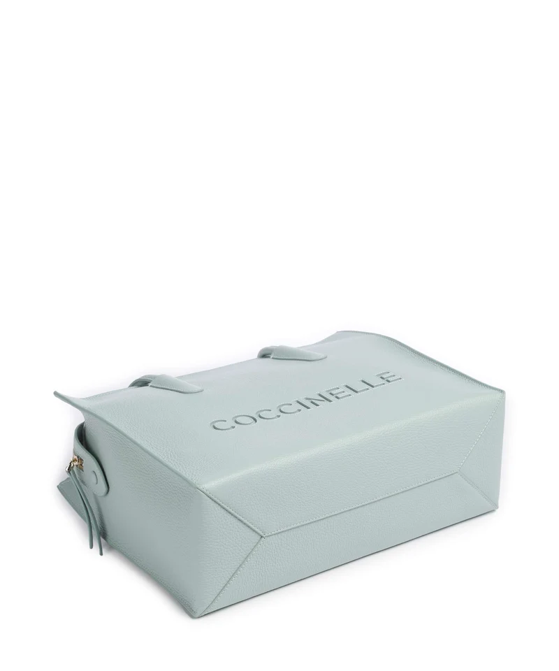 Coccinelle Myrtha Bolsa shopping aquamarine