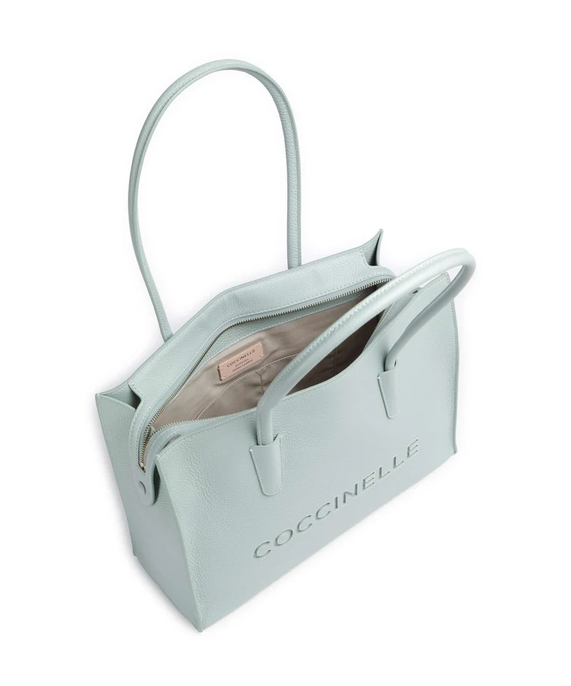 Coccinelle Myrtha Bolsa shopping aquamarine