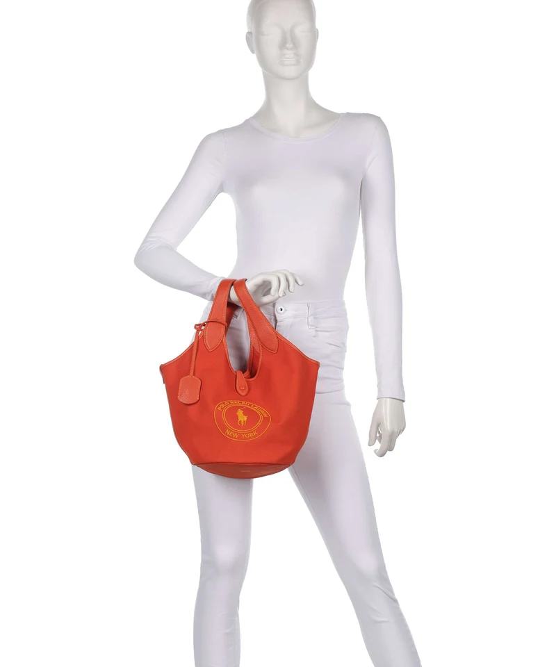 Polo Ralph Lauren Play Medium Bolso de mano college orange