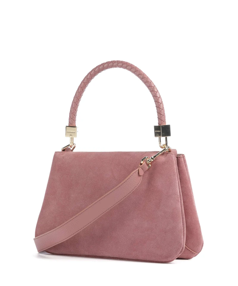 Coccinelle Tiggy Suede Bolso de hombro winter rose
