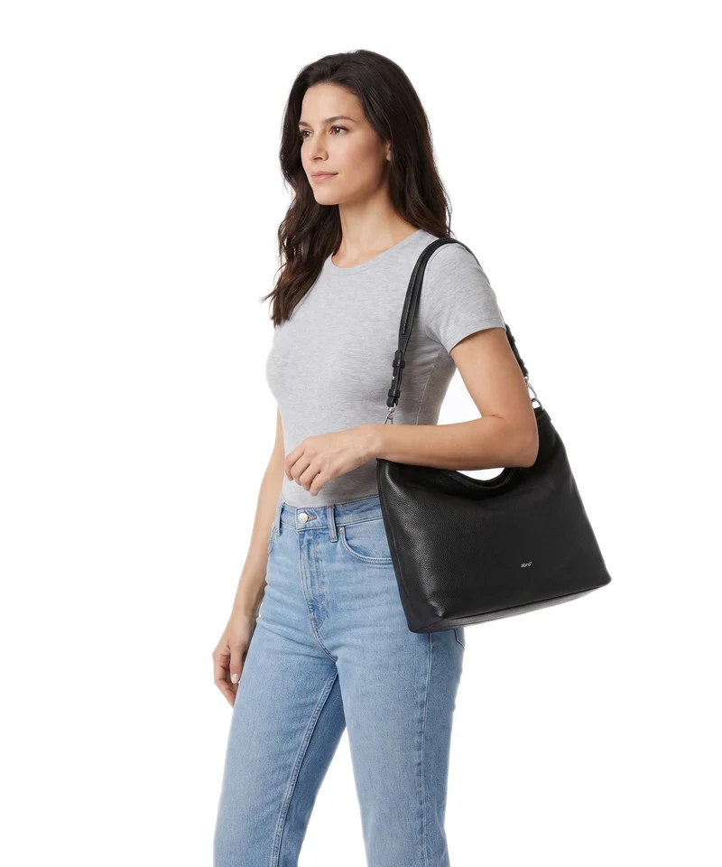 Abro Agave Signature Bolso de hobo black/nickel