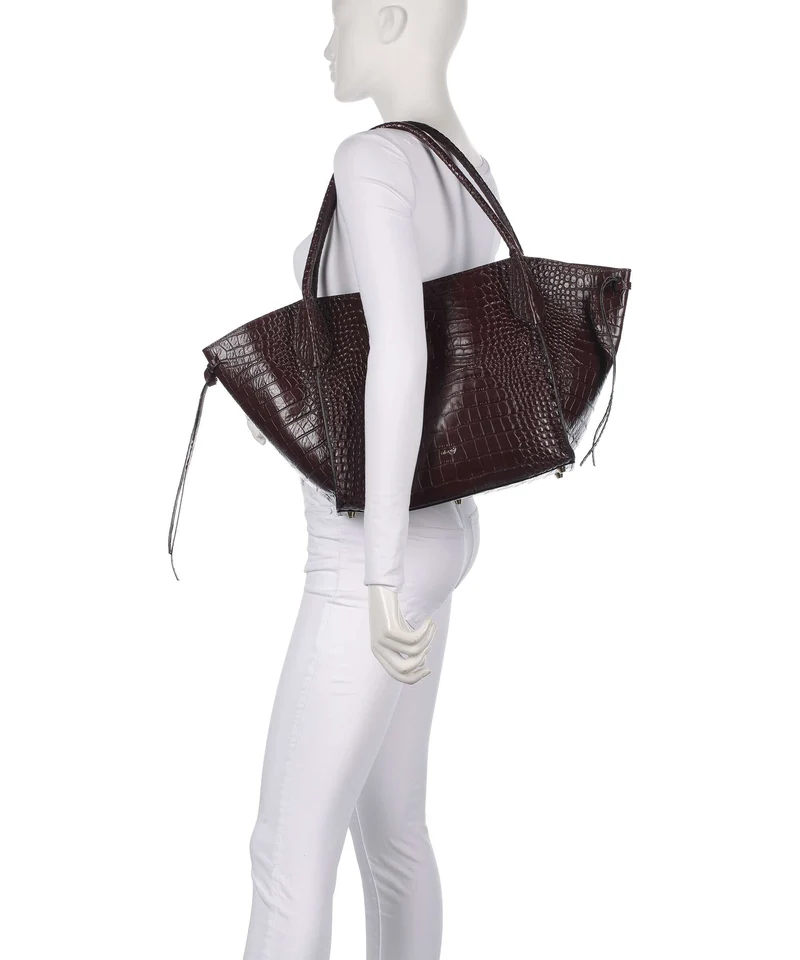 Abro Cocco Mondial Vibe Big Bolsa shopping burgundy