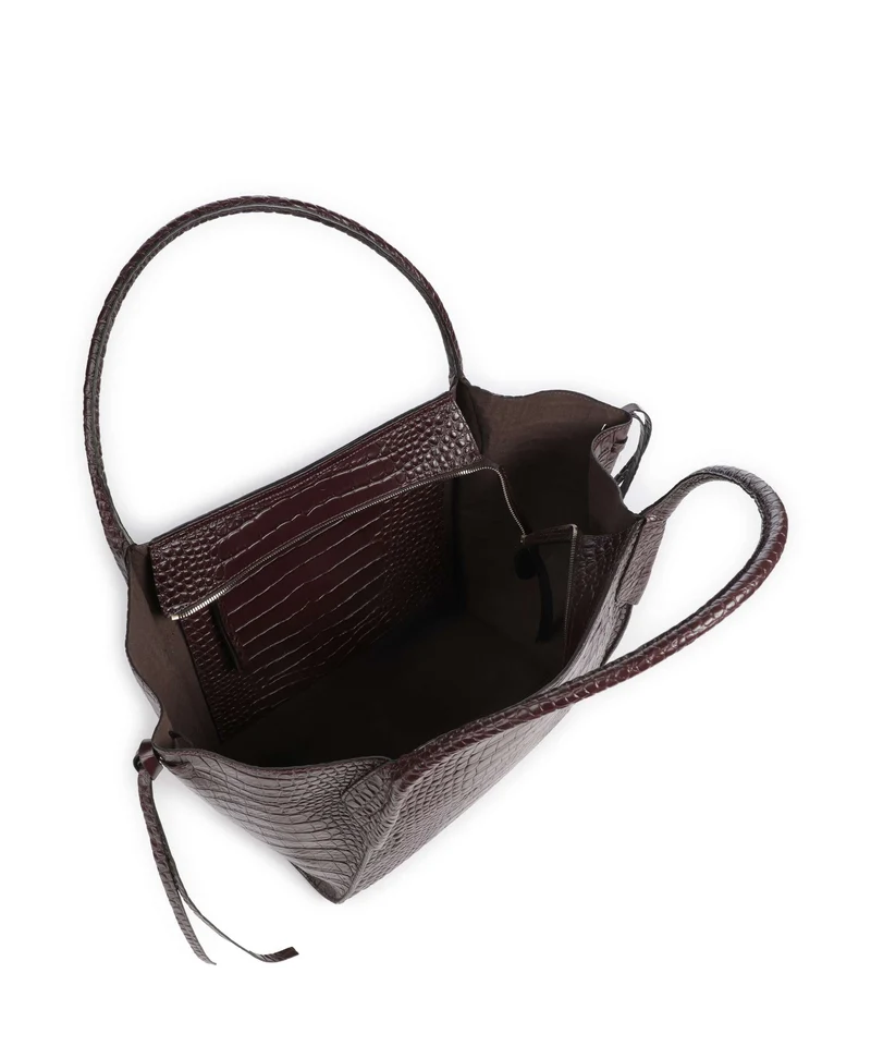 Abro Cocco Mondial Vibe Big Bolsa shopping burgundy