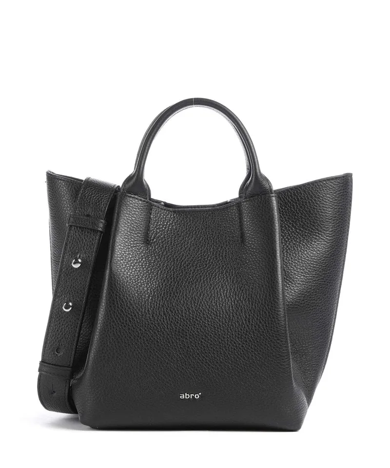 Abro Agave Essential Small Bolso de mano black/nickel