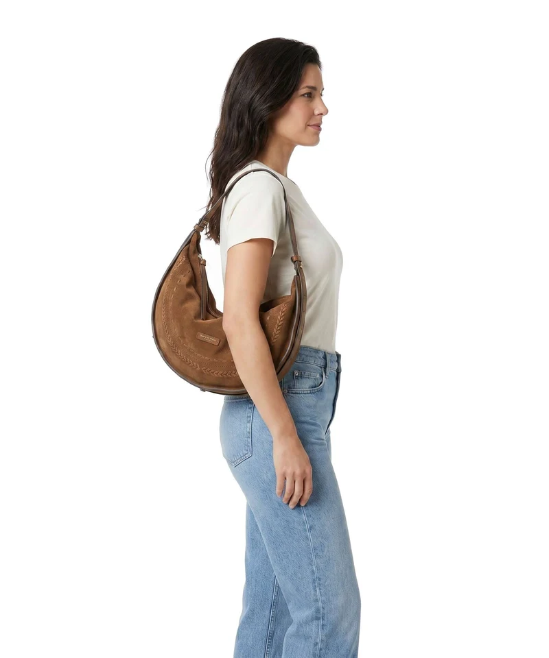 Marc O'Polo Aayda Bolso de hobo burnt tobacco