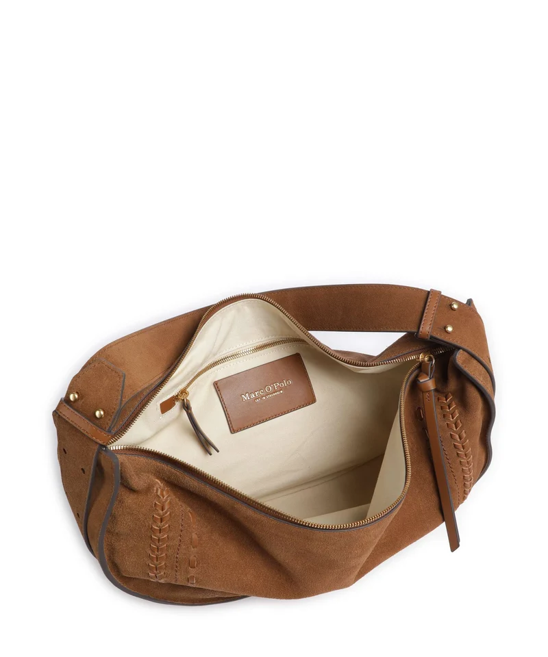 Marc O'Polo Aayda Bolso de hobo burnt tobacco