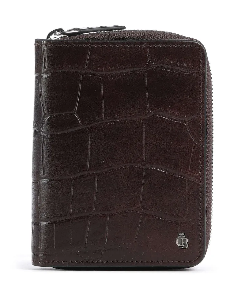Castelijn & Beerens Croco Monedero mocca