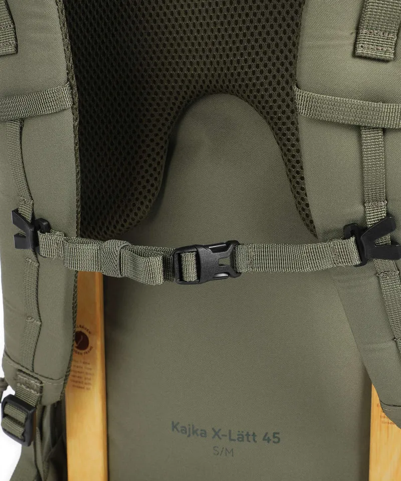 Fjällräven Kajka X-Lätt 45 S/M Mochila trekking green