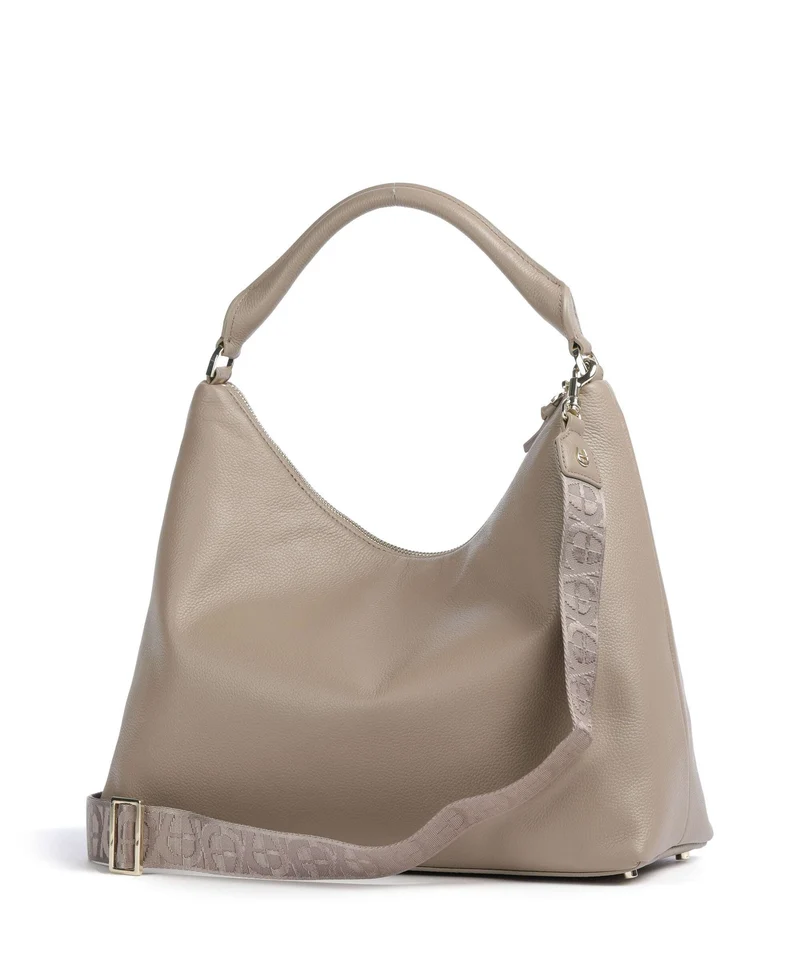 Aigner Zita M Bolso de hobo taupe