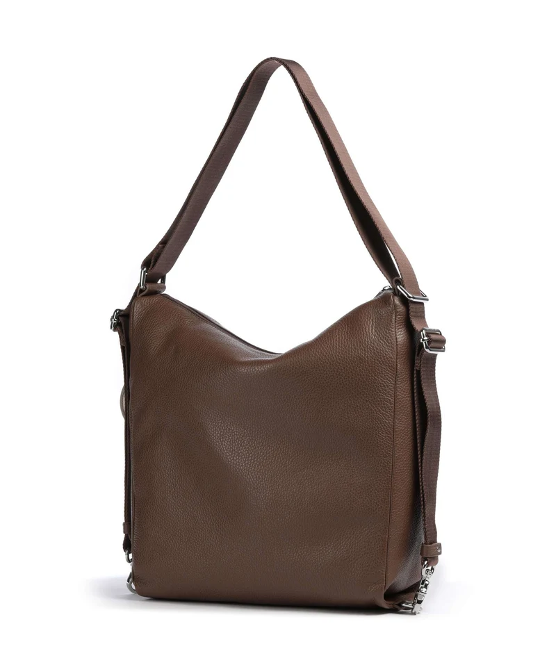 Mandarina Duck Mellow Leather Bolso mochila milk chocolate