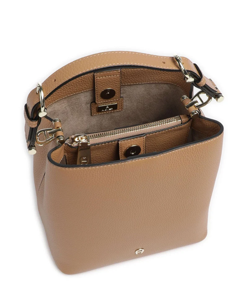 Aigner Delia S Bucket bolso de mano oat beige