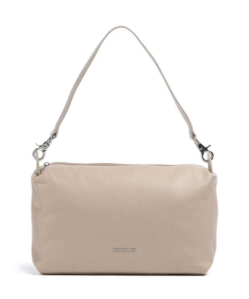 Mandarina Duck Mellow Leather Bolso de hombro warm taupe