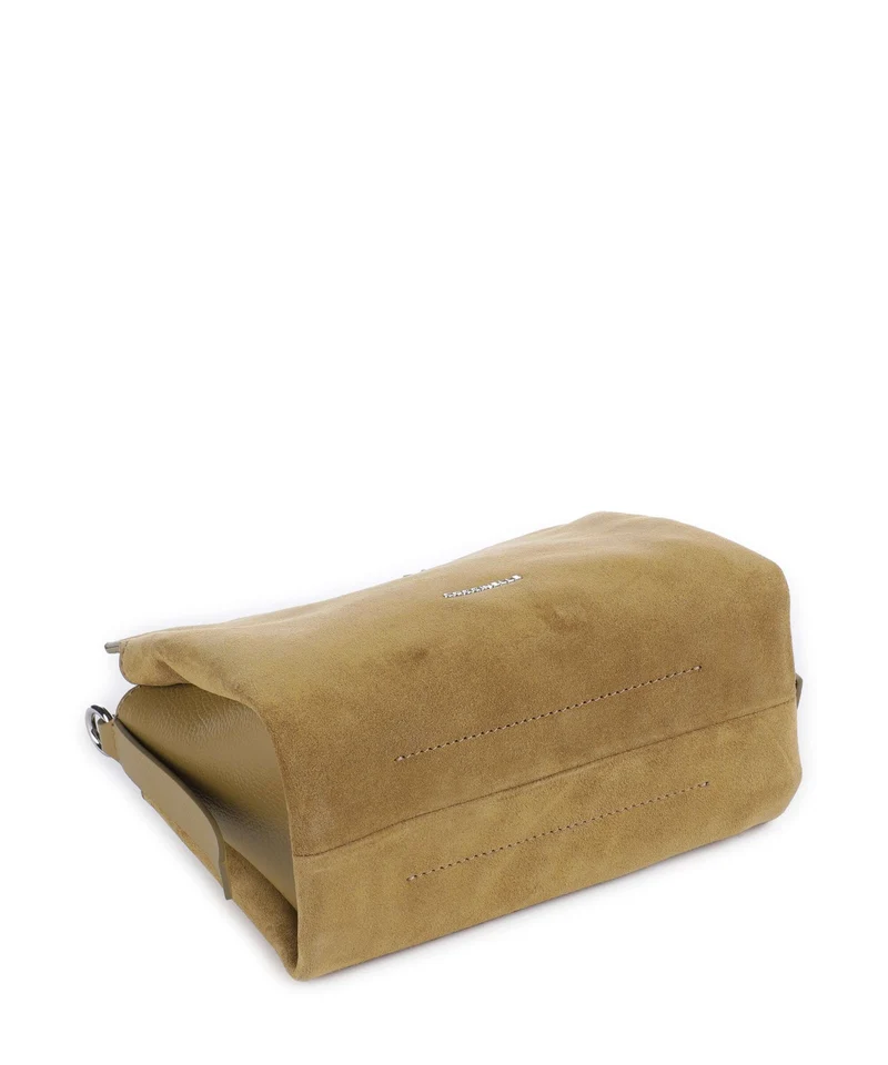 Coccinelle Boheme Suede Bolso de mano seagrass