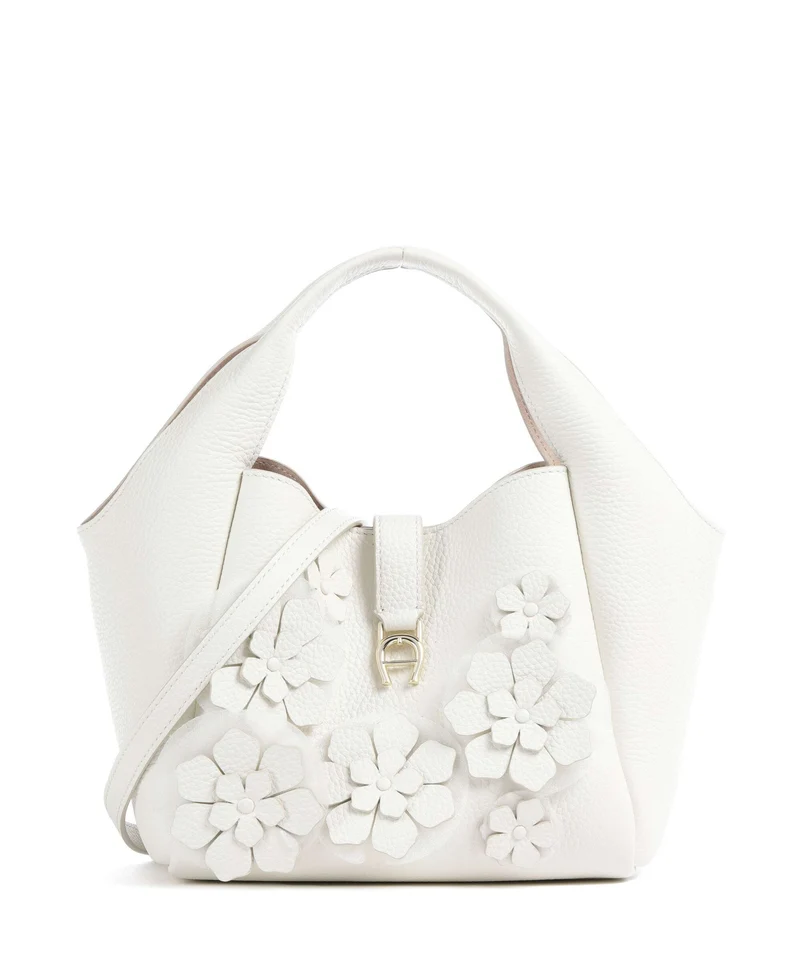 Aigner Zaira S Bolso de mano cotton white