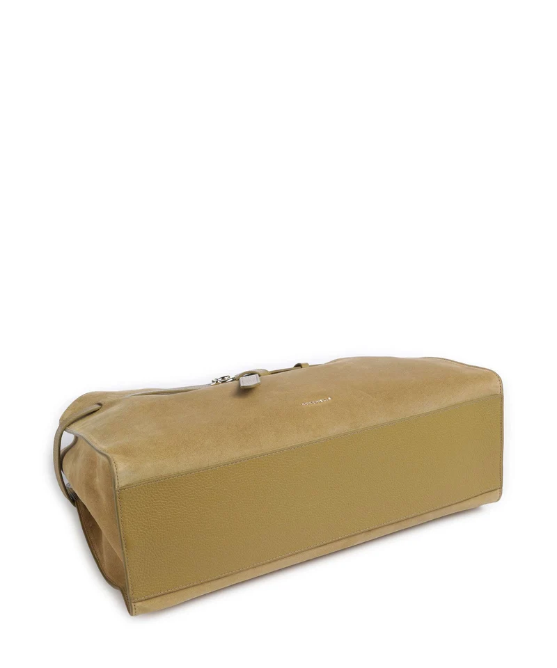 Coccinelle Sabine Suede Bolso de mano seagrass