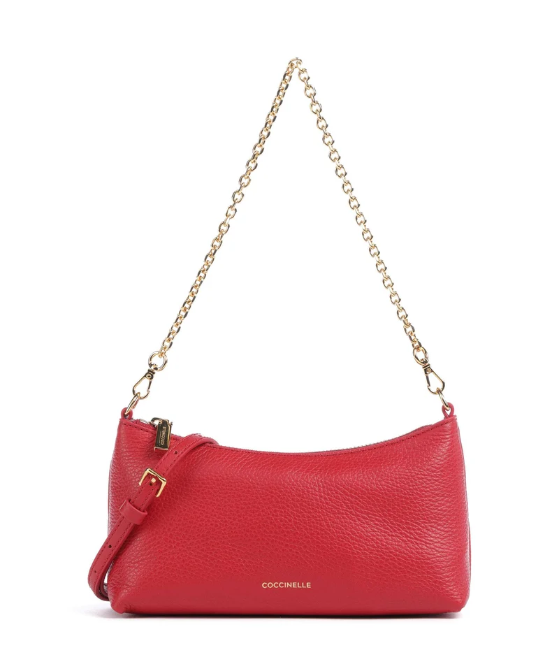 Coccinelle Aura Bolso de hombro scarlet