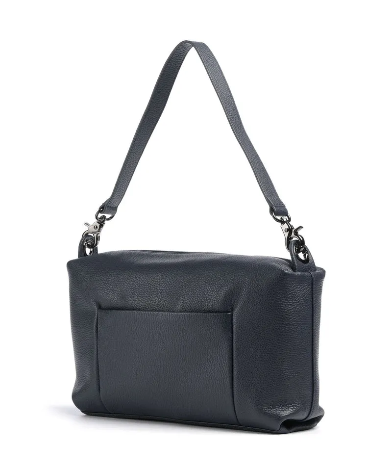 Mandarina Duck Mellow Leather Bolso de hombro dress blue