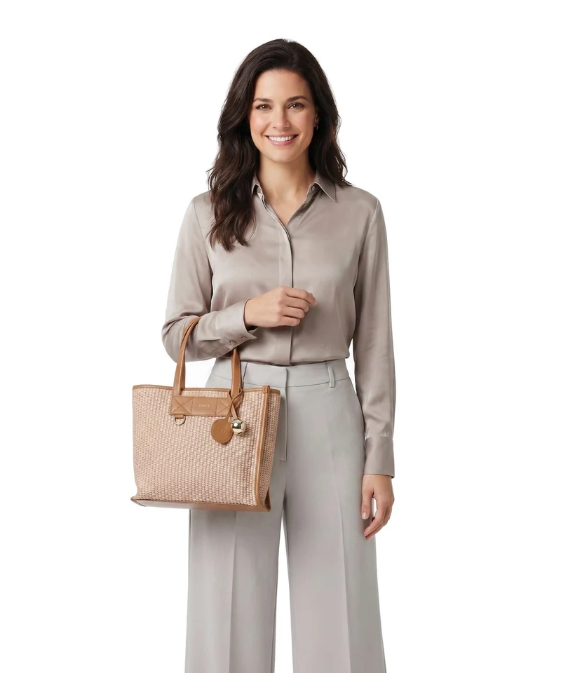 Furla Divide It S Bolso de mano toni naturale/tabacco