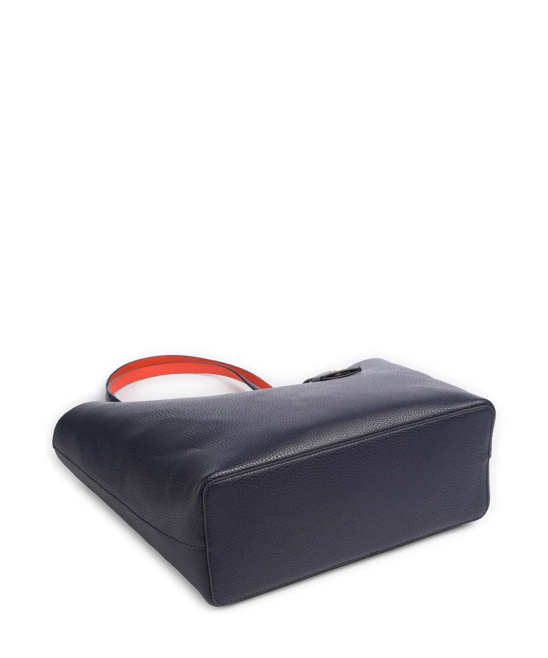 Lauren Ralph Lauren Medium Bolsa shopping refined navy/dusk orange