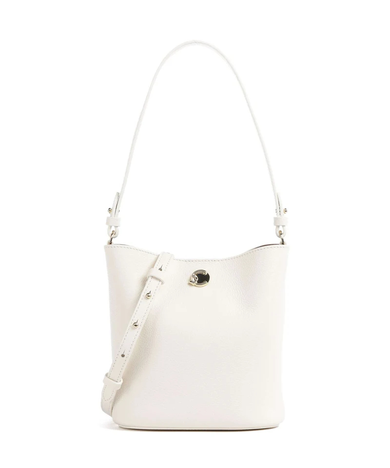 Coccinelle Nikla Bucket bolso de mano pearl/cognac