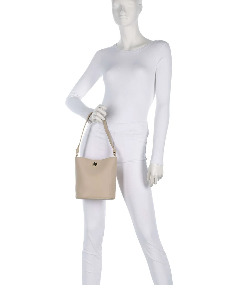Coccinelle Nikla Bucket bolso de mano sandshell/seagrass