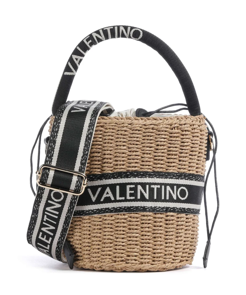 Valentino Bags Boho Bucket bolso de mano naturale/nero