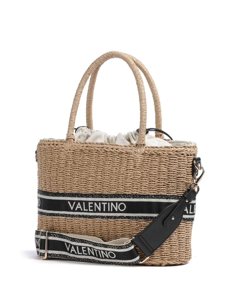 Valentino Bags Boho Bolso de mano naturale/nero