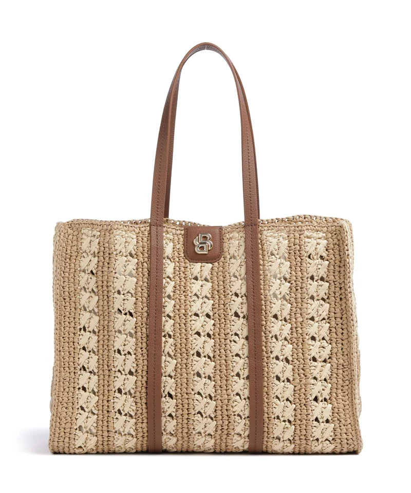 BOSS Beyond Bolsa shopping open white