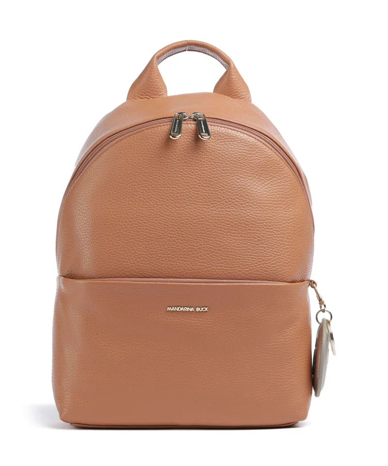 Mandarina Duck Mellow Leather Mochila pecan nut