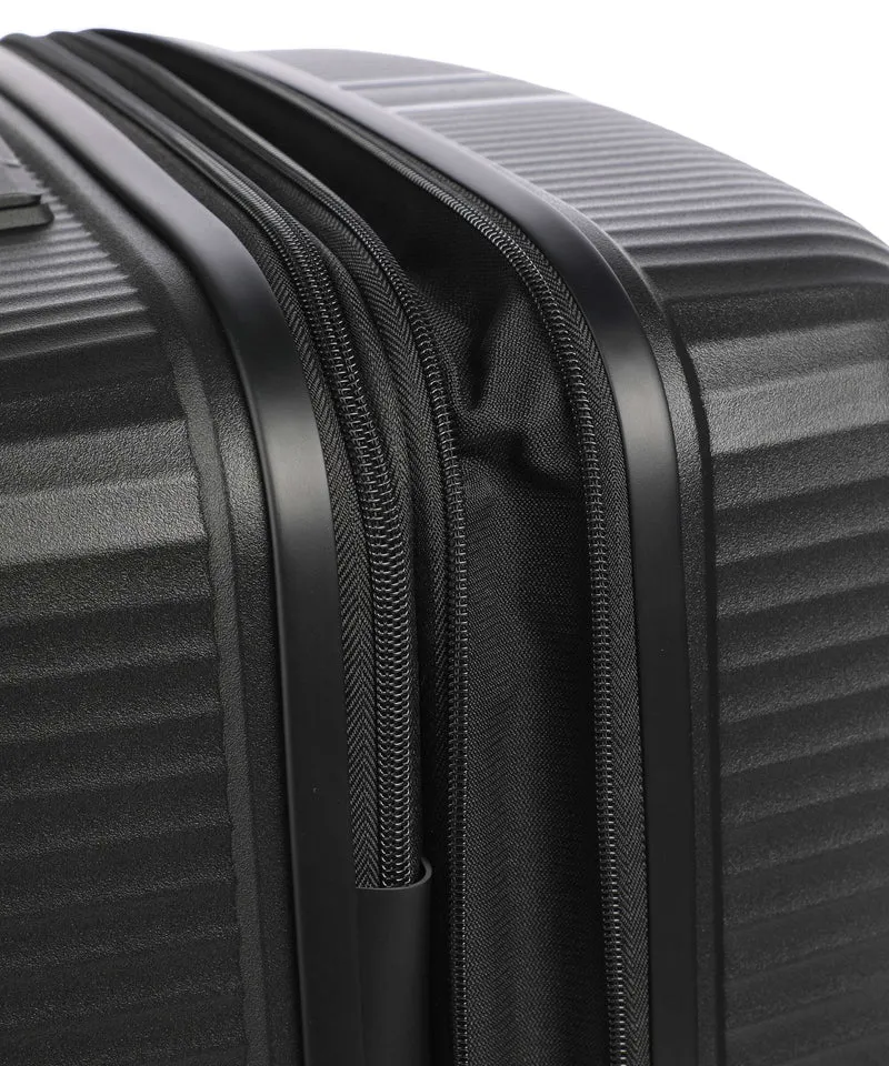 Travelite Air Stripe Slim Juego de maletas (4 ruedas) black