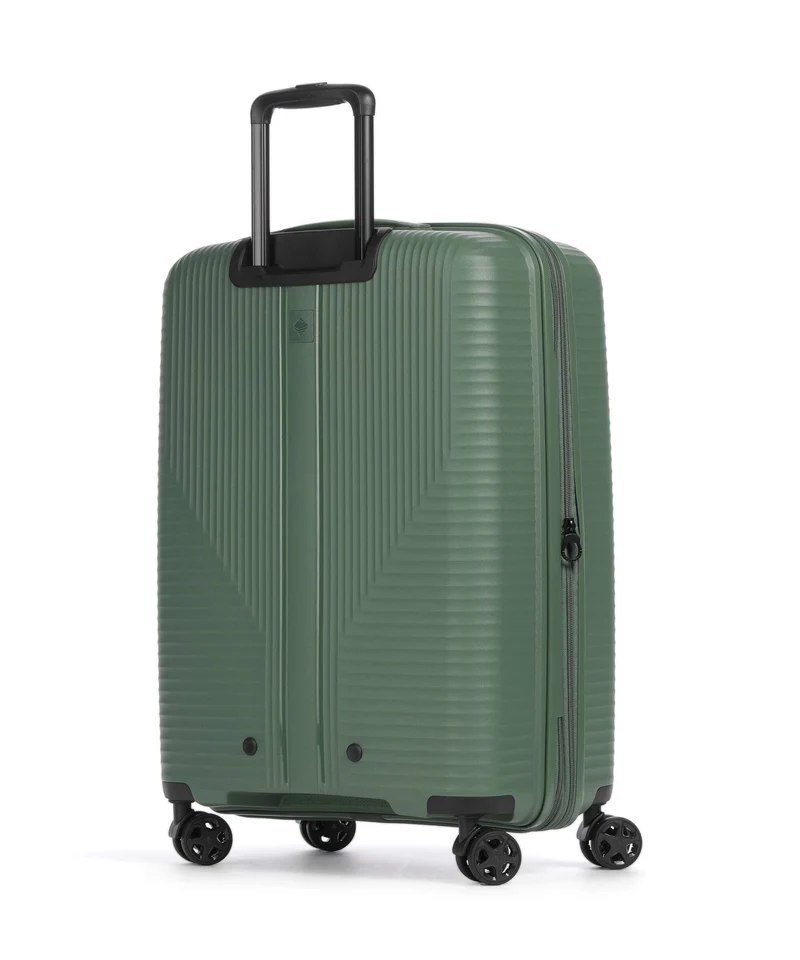 Travelite Air Stripe Slim Juego de maletas (4 ruedas) green