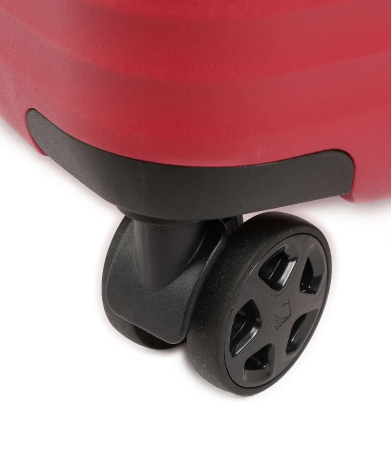 Travelite Air Stripe Slim Juego de maletas (4 ruedas) red