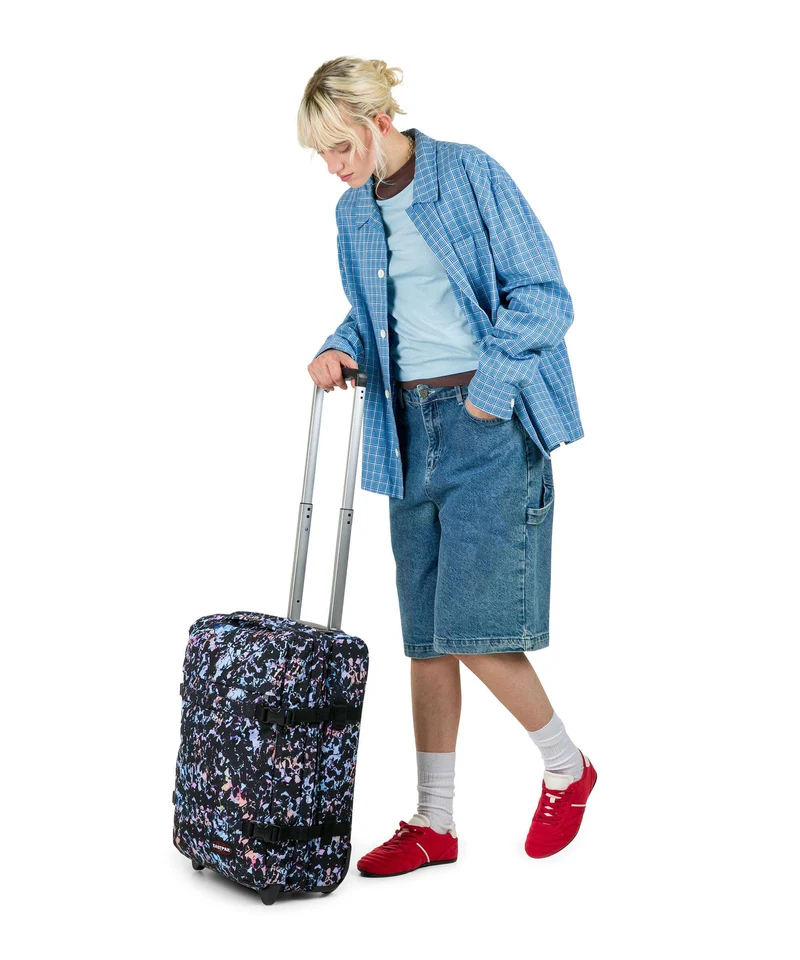Eastpak Transit'R S Bolso de viaje con ruedas camouflora light