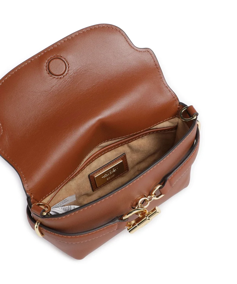 Lauren Ralph Lauren Blaike Small Bandolera lauren tan
