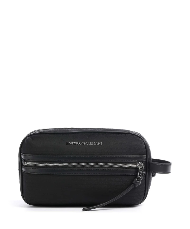 Emporio Armani Monogram Neceser black beauty