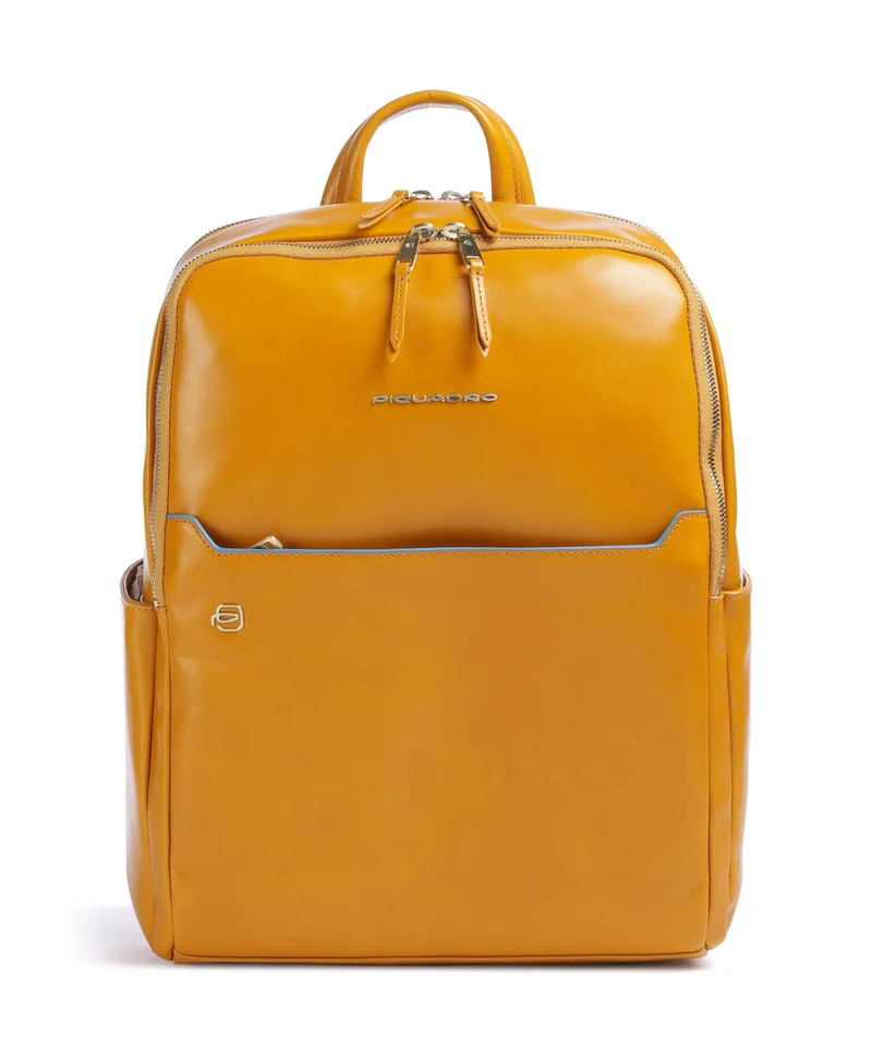 Piquadro Blue Square Mochila mustard
