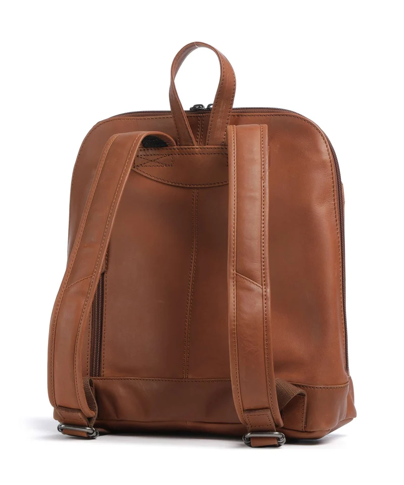 The Chesterfield Brand Wax Pull Up Cow Tigris Mochila cognac