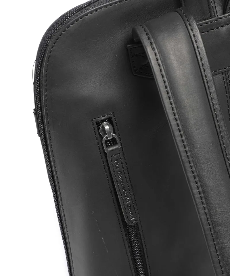 The Chesterfield Brand Wax Pull Up Cow Tigris Mochila black