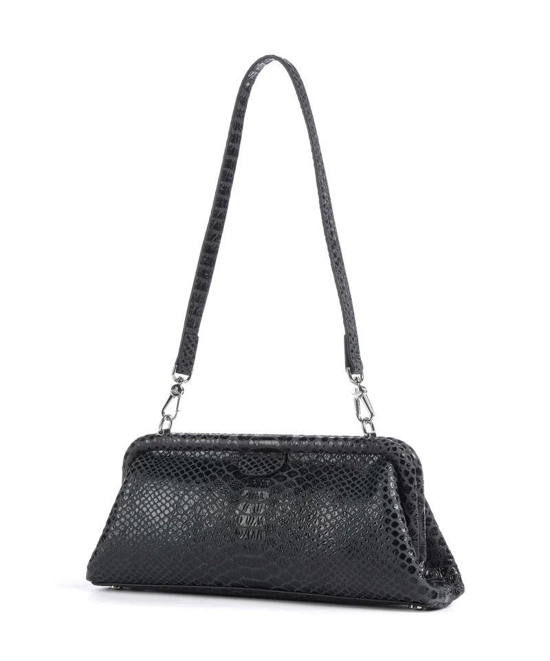 Vivienne Westwood Jane Snake Effect Bolso de hombro dark grey