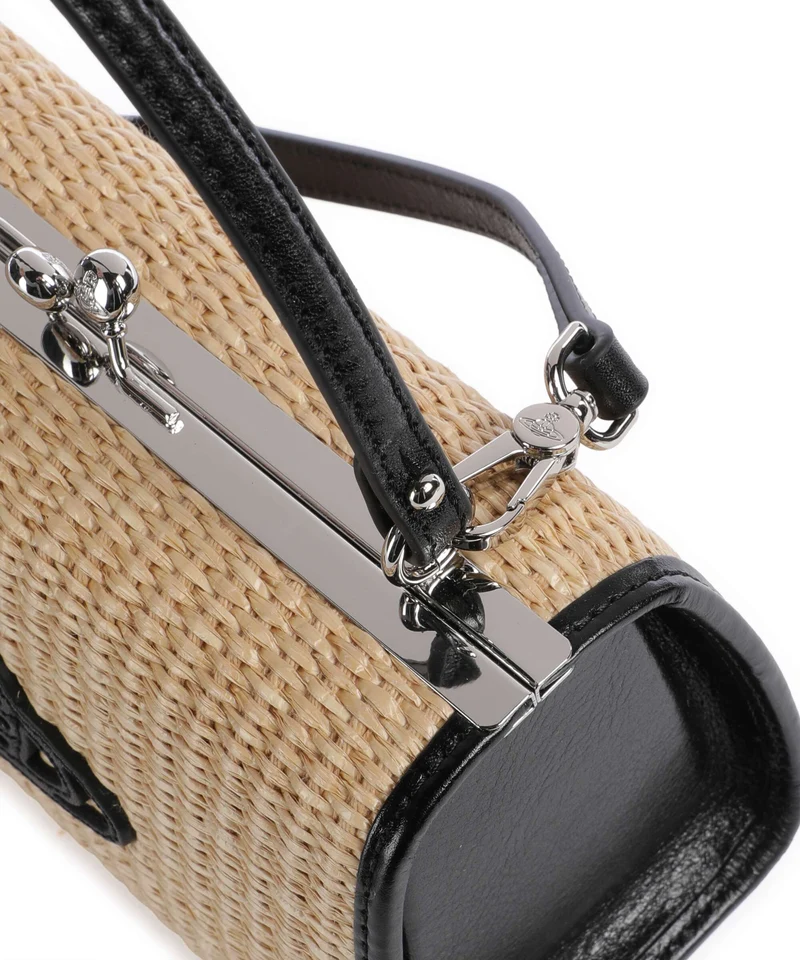Vivienne Westwood Doll Frame XL Bolso de mano natural