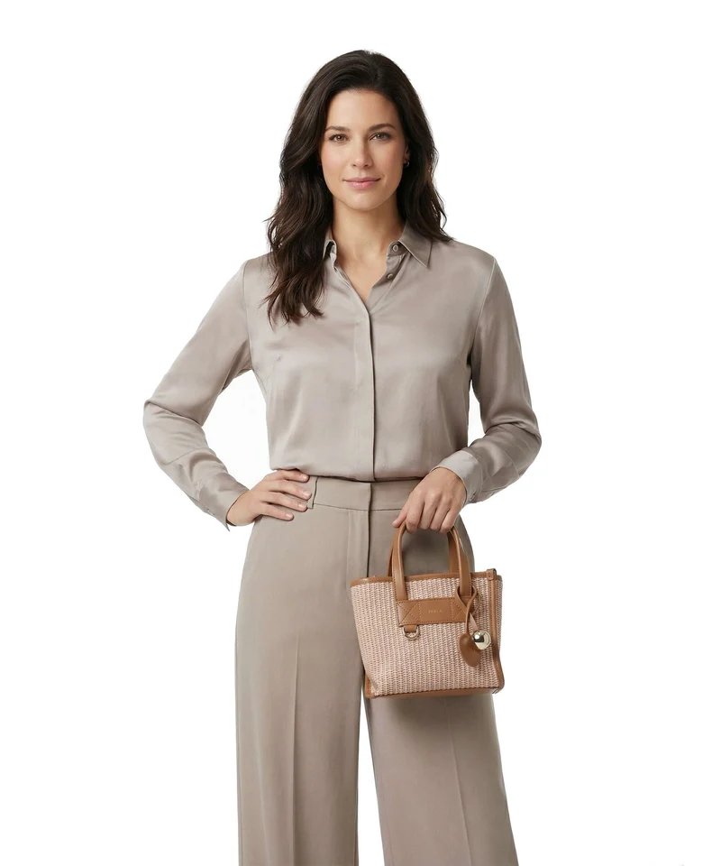 Furla Divide It Mini Bolso de mano toni naturale/tabacco