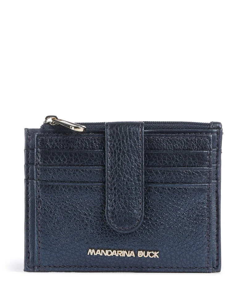 Mandarina Duck Mellow Metal Tarjetero blue indigo